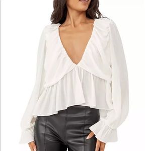 NWT Free People Daia Top